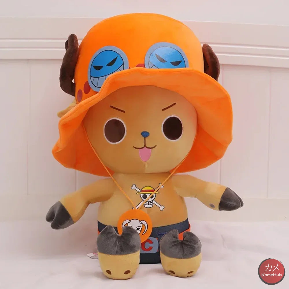 One Piece - Tony Tony Chopper Morbidi Peluche - Chopper x Ace / 35CM - Peluches