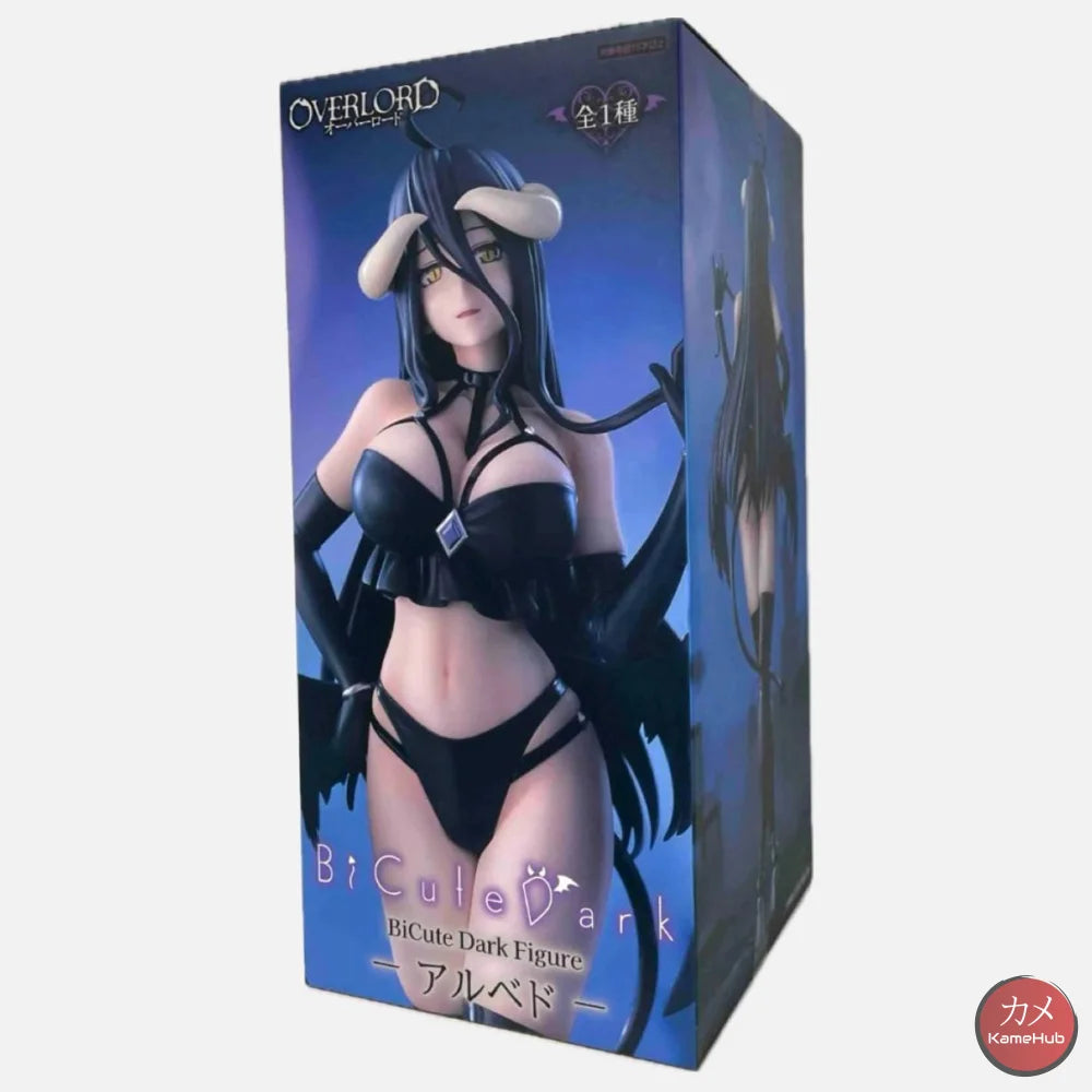 Overlord - Albedo Action Figure FuRyu BiCute Dark - Albedo 26cm - Action Figure