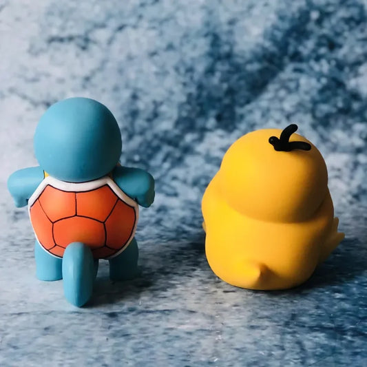 Pokémon - Psyduck & Squirtle Action Figure