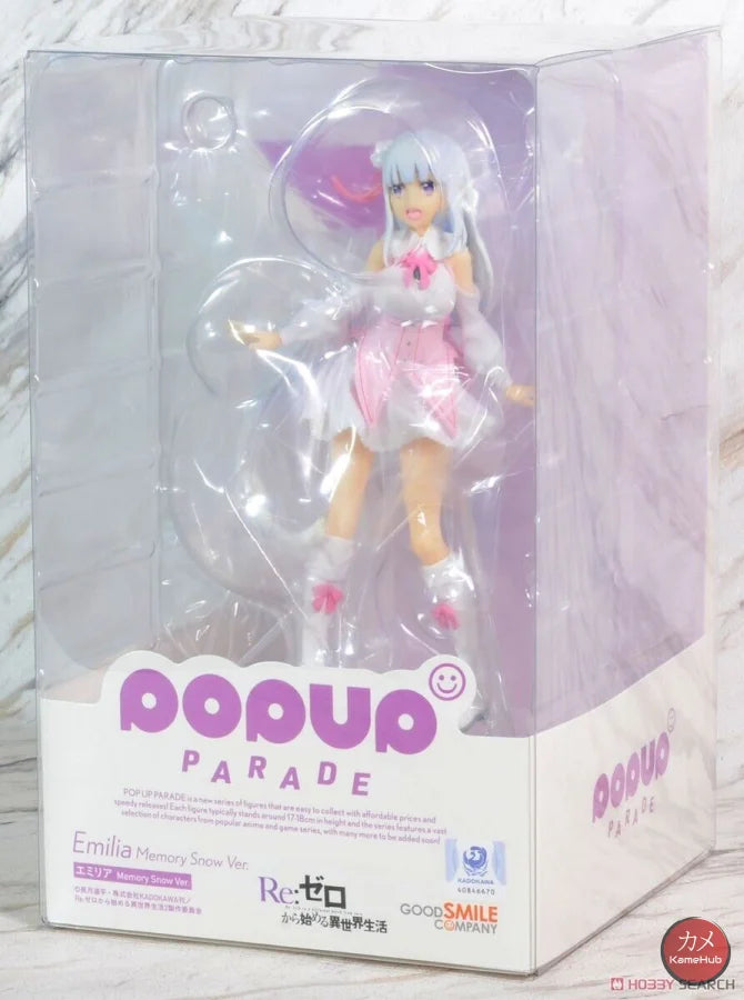 Re: Zero Starting Life In Another World - Emilia Action Figure Gsc Pop Up Parade