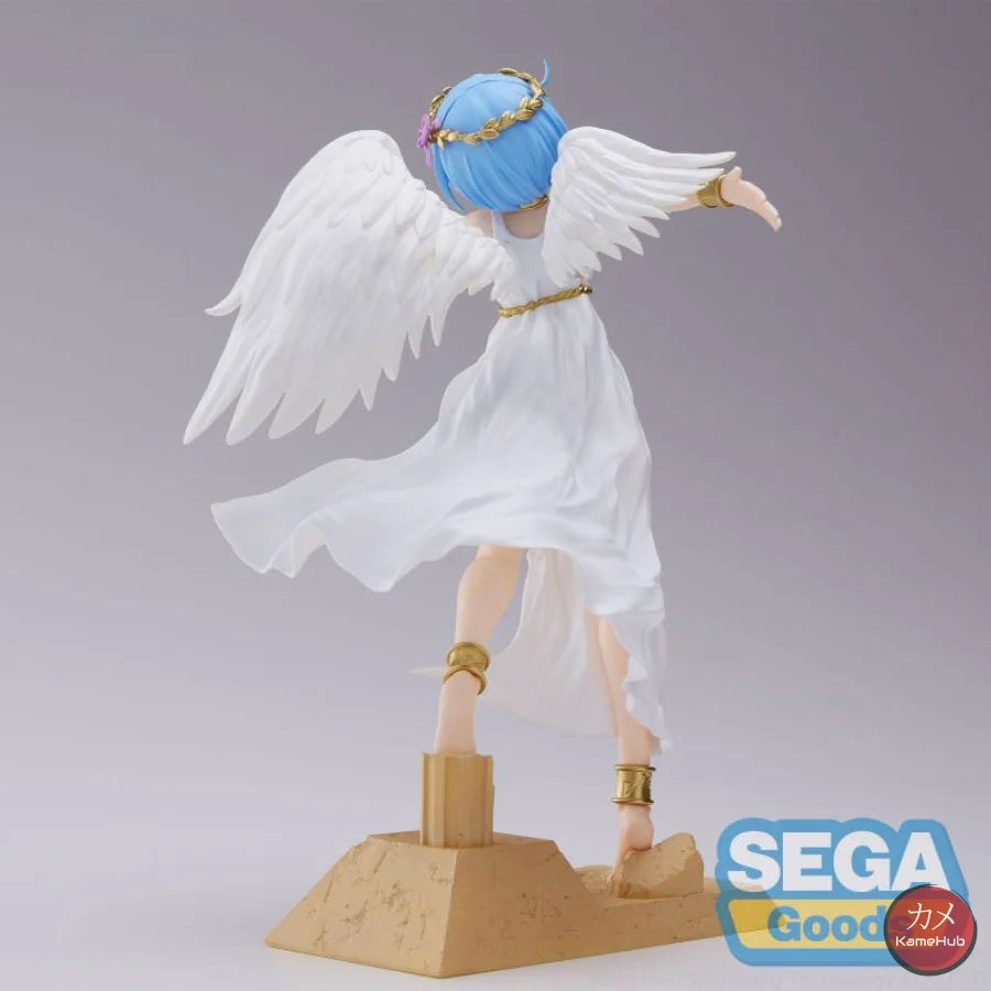 Re:zero Starting Life In Another World - Rem Angelo Originale Sega Luminasta Action Figure