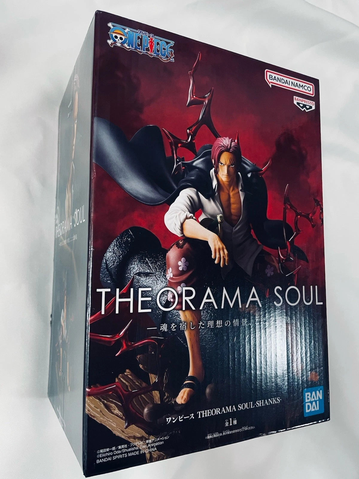 One Piece - Shanks Action Figure Bandai Banpresto Theorama Soul