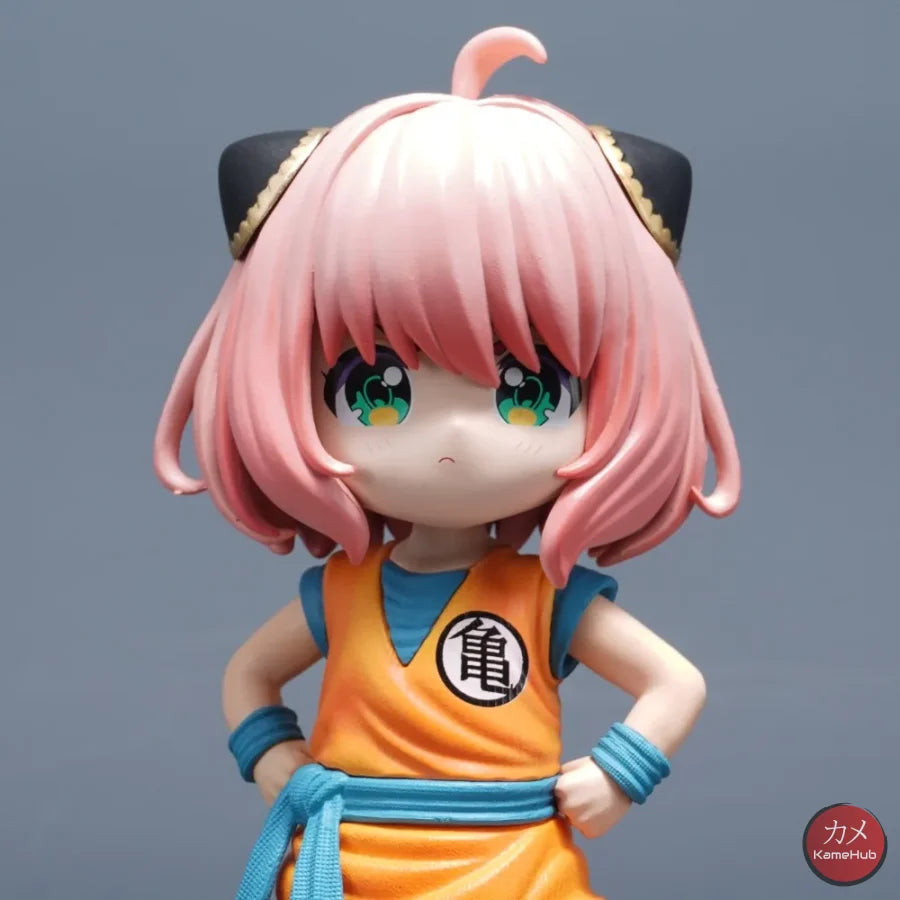 Spy x Family X Dragon Ball Z - Anya Forger Son Goku Cosplay Action Figure - Anya Forger 19cm - Action Figure