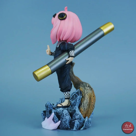 Spy x Family X Naruto - Anya Forger Hiruzen Sarutobi Cosplay Action Figure - Anya Forger 18cm - Action Figure