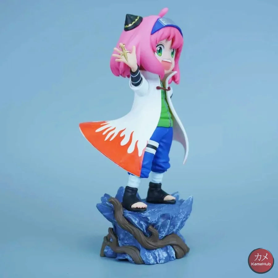 Spy x Family X Naruto Shippuden - Anya Namikaze Minato Cosplay Action Figure - Anya Forger 19cm - Action Figure