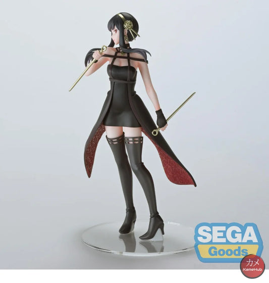 Spy X Family - Yor Briar Forger Thorn Princess Originale Sega Premium Perching Action Figure