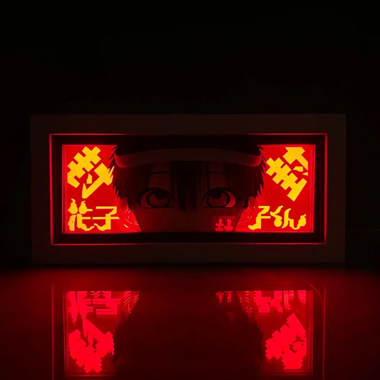 Toilet Bound Hanako kun - Hanako Kun Light Box 3D con Luce Led Gadget