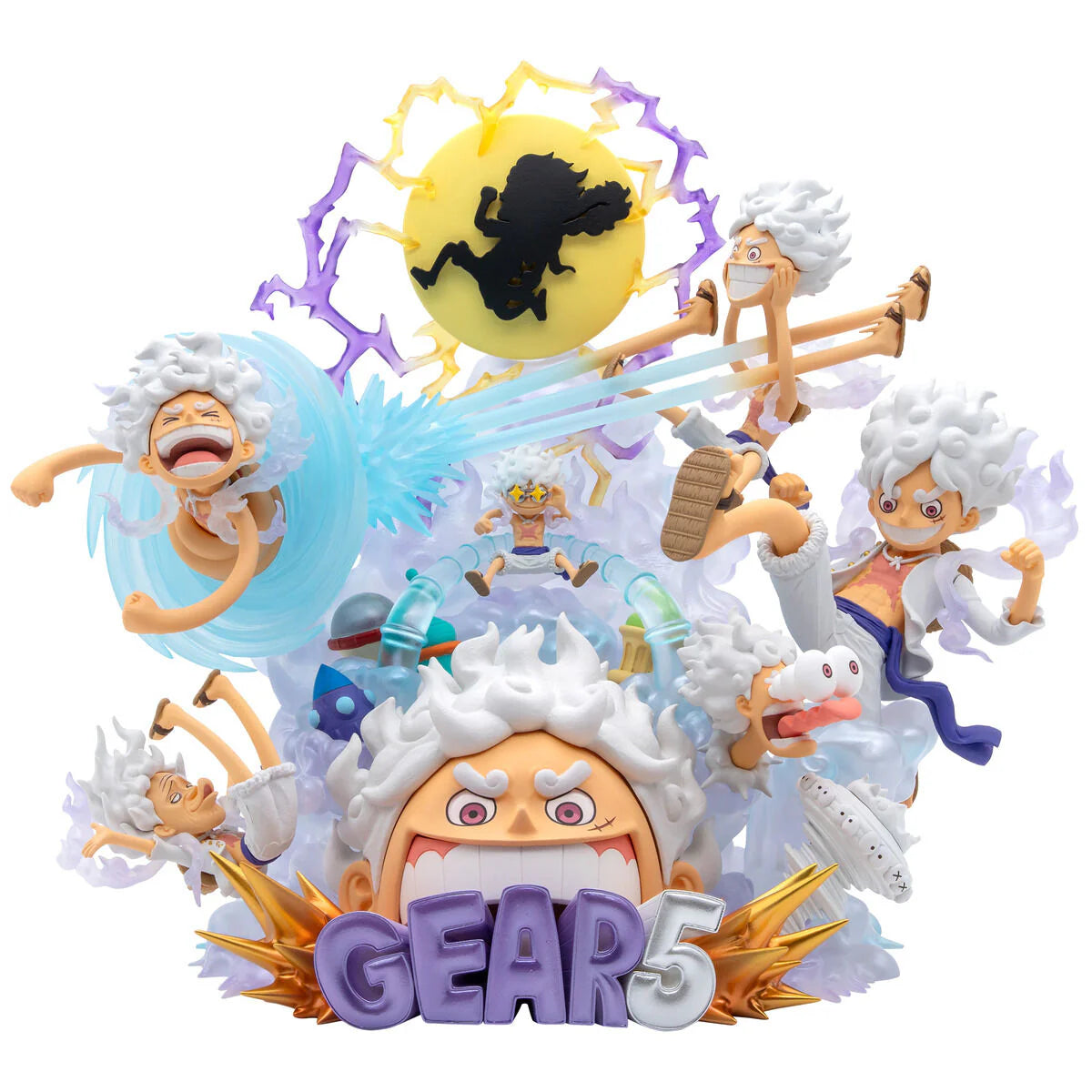 One Piece - Monkey D. Luffy Gear 5 Action Figure WCF x SHFiguarts