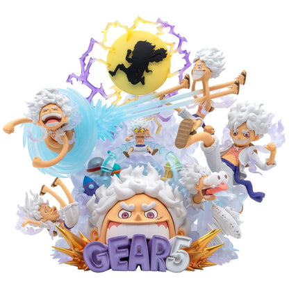 One Piece - Monkey D. Luffy Gear 5 Action Figure WCF x SHFiguarts