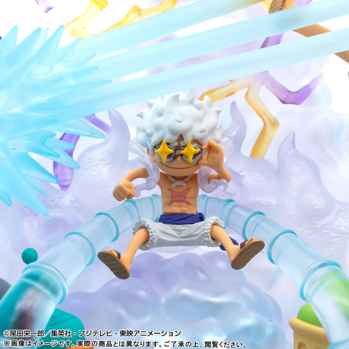 One Piece - Monkey D. Luffy Gear 5 Action Figure WCF x SHFiguarts