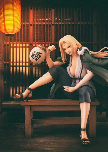 Naruto Shippuden - Tsunade Action Figure MegaHouse Naruto Gals Ver 2