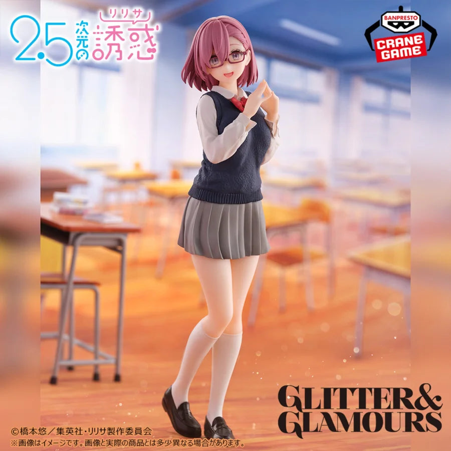 2.5 Dimensional Seduction - Ririsa E Liliel Action Figure Bandai Banpresto Glitter & Glamours