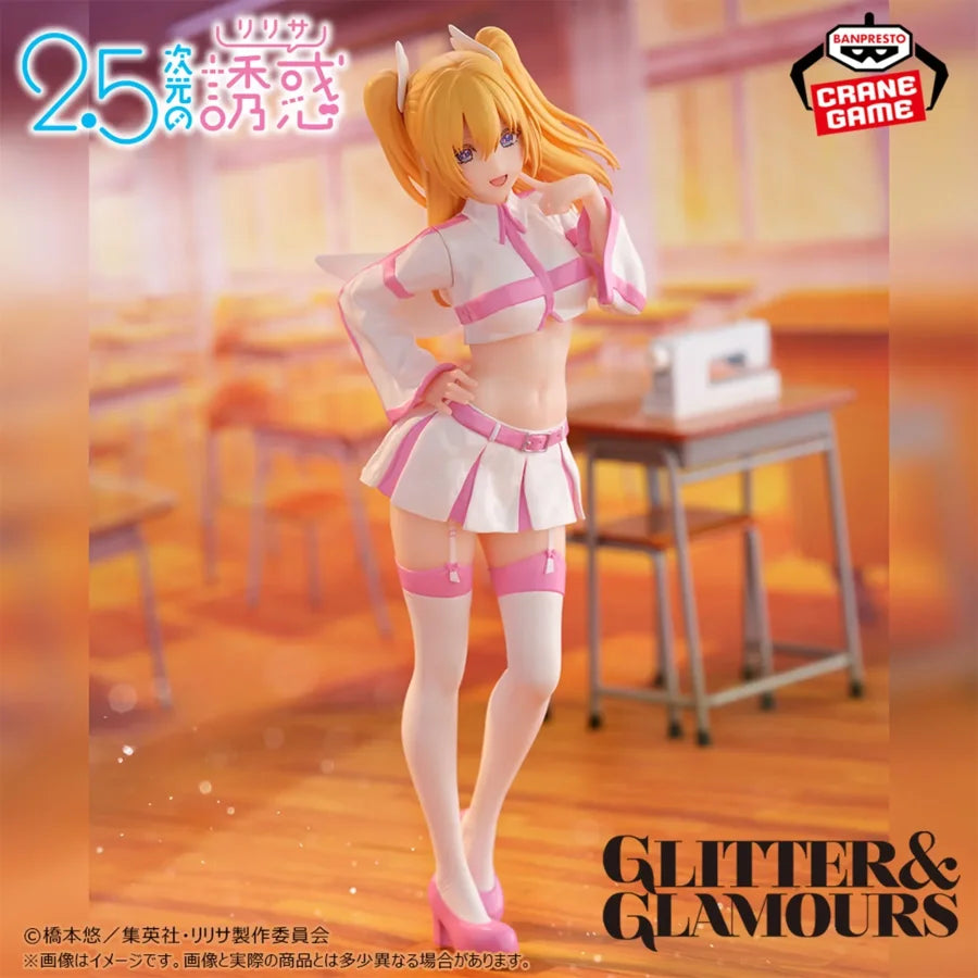 2.5 Dimensional Seduction - Ririsa E Liliel Action Figure Bandai Banpresto Glitter & Glamours