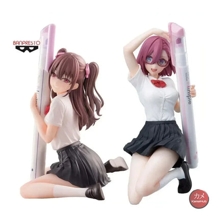 2.5 Dimensional Seduction - Ririsa E Mikari Action Figure Bandai Banpresto Penfre