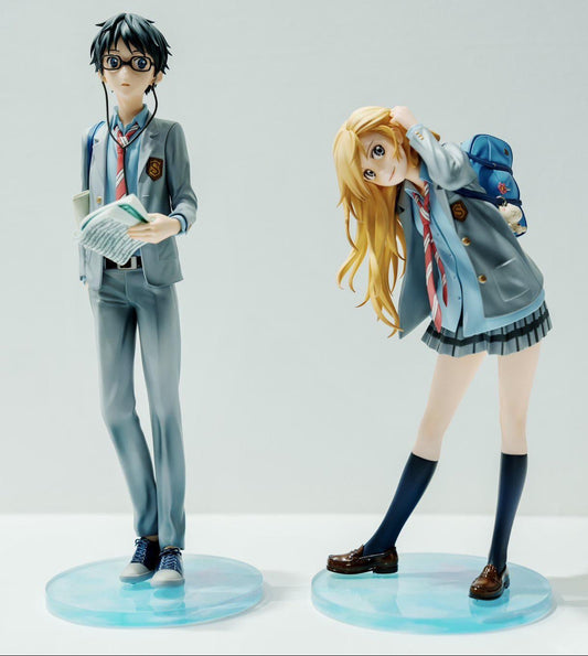Your Lie in April - Kaori Miyazono e Kousei Arima Action Figure Hobby Max