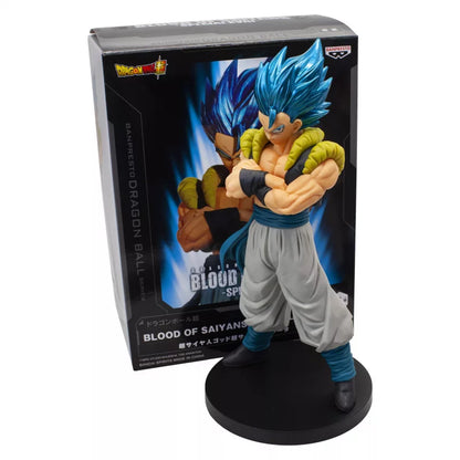 Dragon Ball Super - Super Gogeta SSG Blue Action Figure Bandai Banpresto Blood of Saiyans