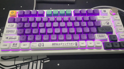 EVA Neon Genesis Evangelion - Keys for Mechanical Keyboard 134 Pieces