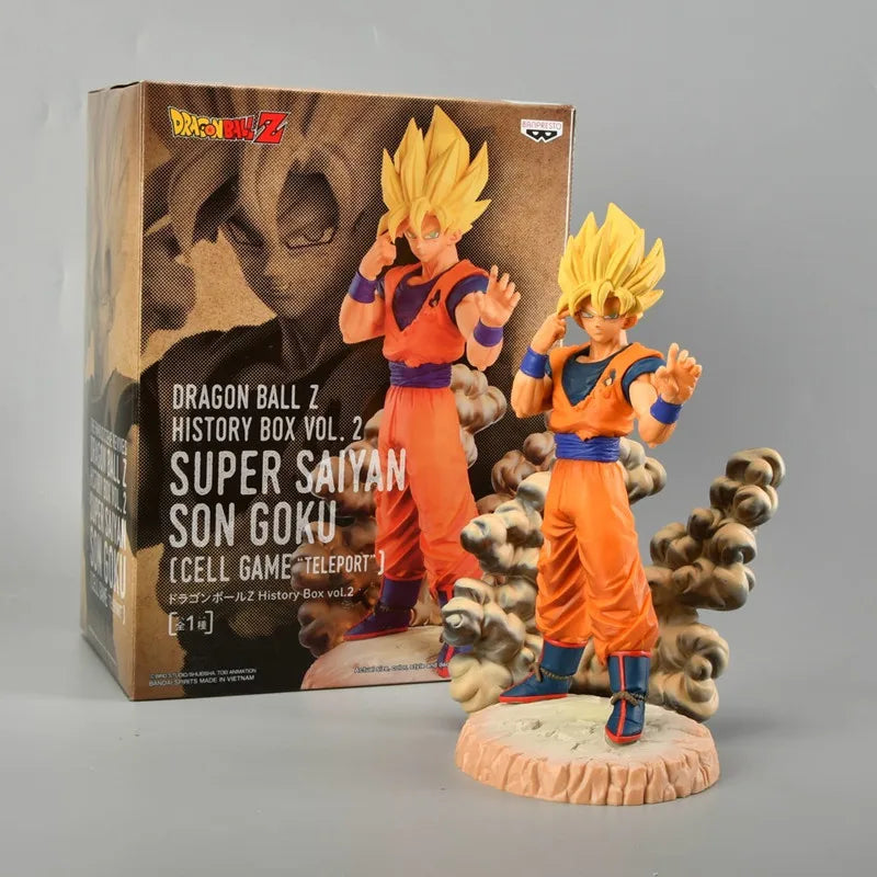 Dragon Ball Z - Son Goku Actio Figure Bandai Banpresto History Box