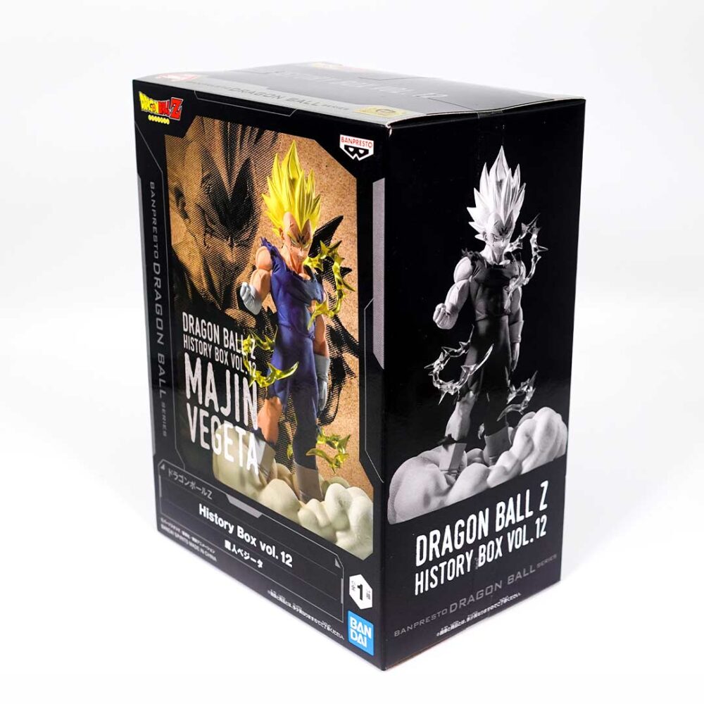 Dragon Ball Z - Majin Vegeta Action Figure Bandai Banpresto History Box