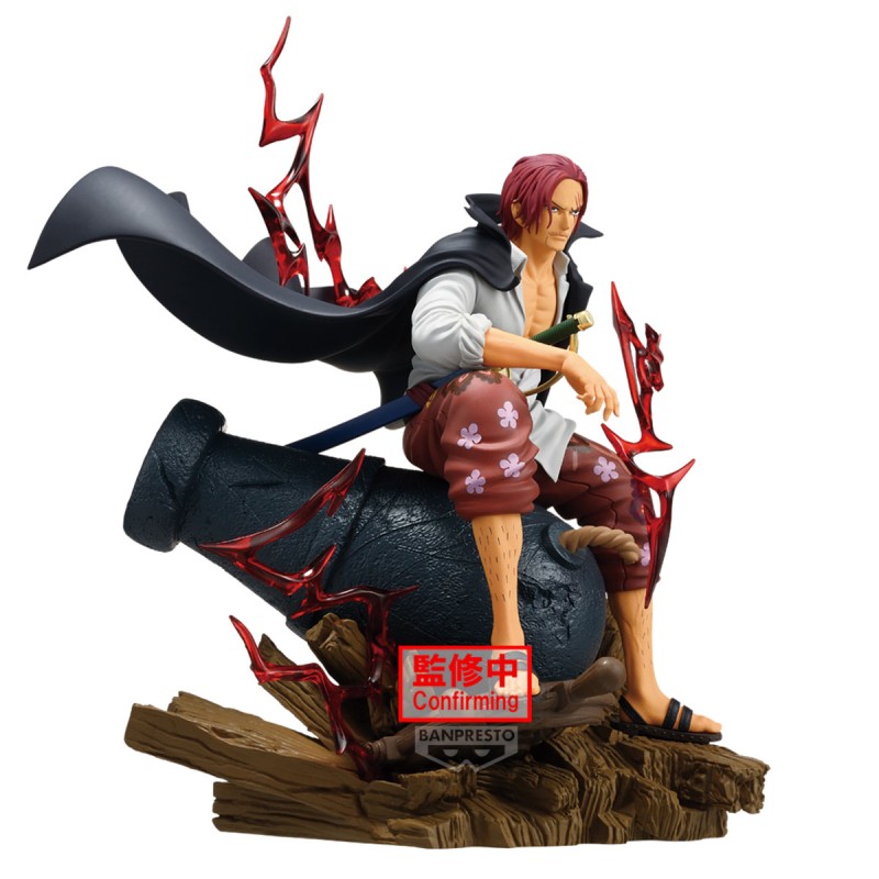 One Piece - Shanks Action Figure Bandai Banpresto Theorama Soul