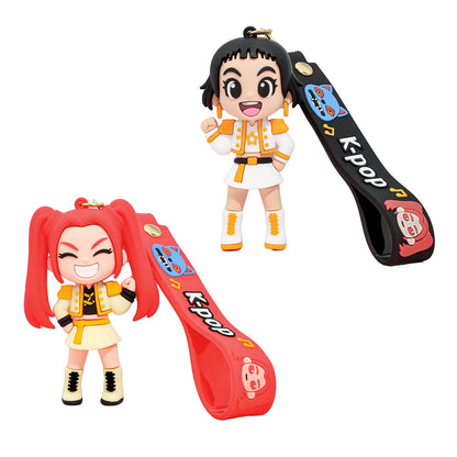 KPop Demon Hunters - Portachiavi in Silicone