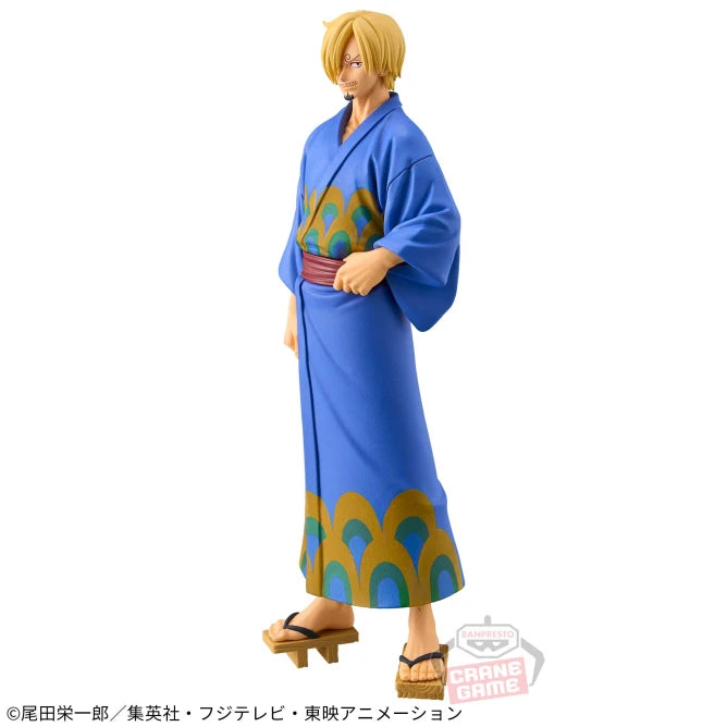 One Piece - Luffy Sanji e Zoro Action Figure Bandai Banpresto DXF