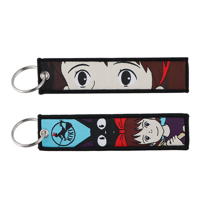 Studio Ghibli - Anime Film Fabric Keychain
