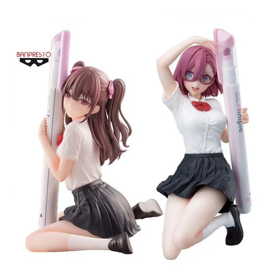 2.5 Dimensional Seduction - Ririsa and Mikari Action Figure Bandai Banpresto Penfre