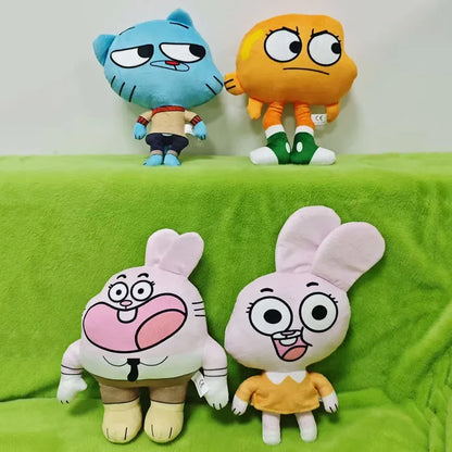 The Amazing World of Gumball - Morbidi Peluche della Famiglia Watterson