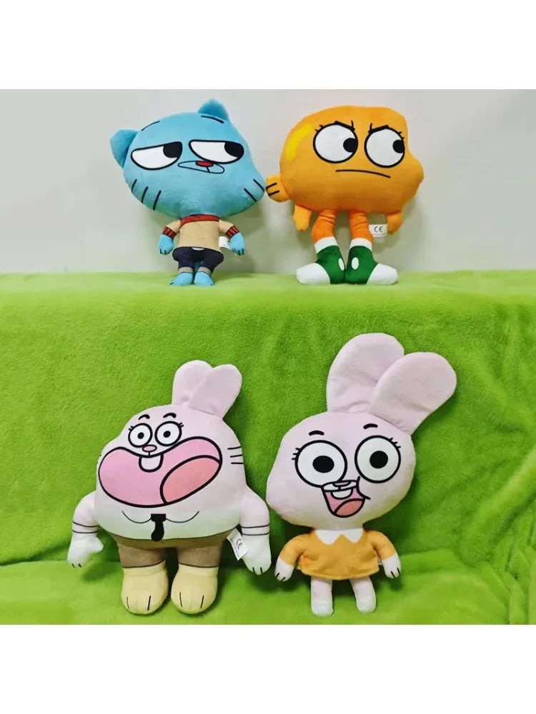 The Amazing World of Gumball - Morbidi Peluche della Famiglia Watterson