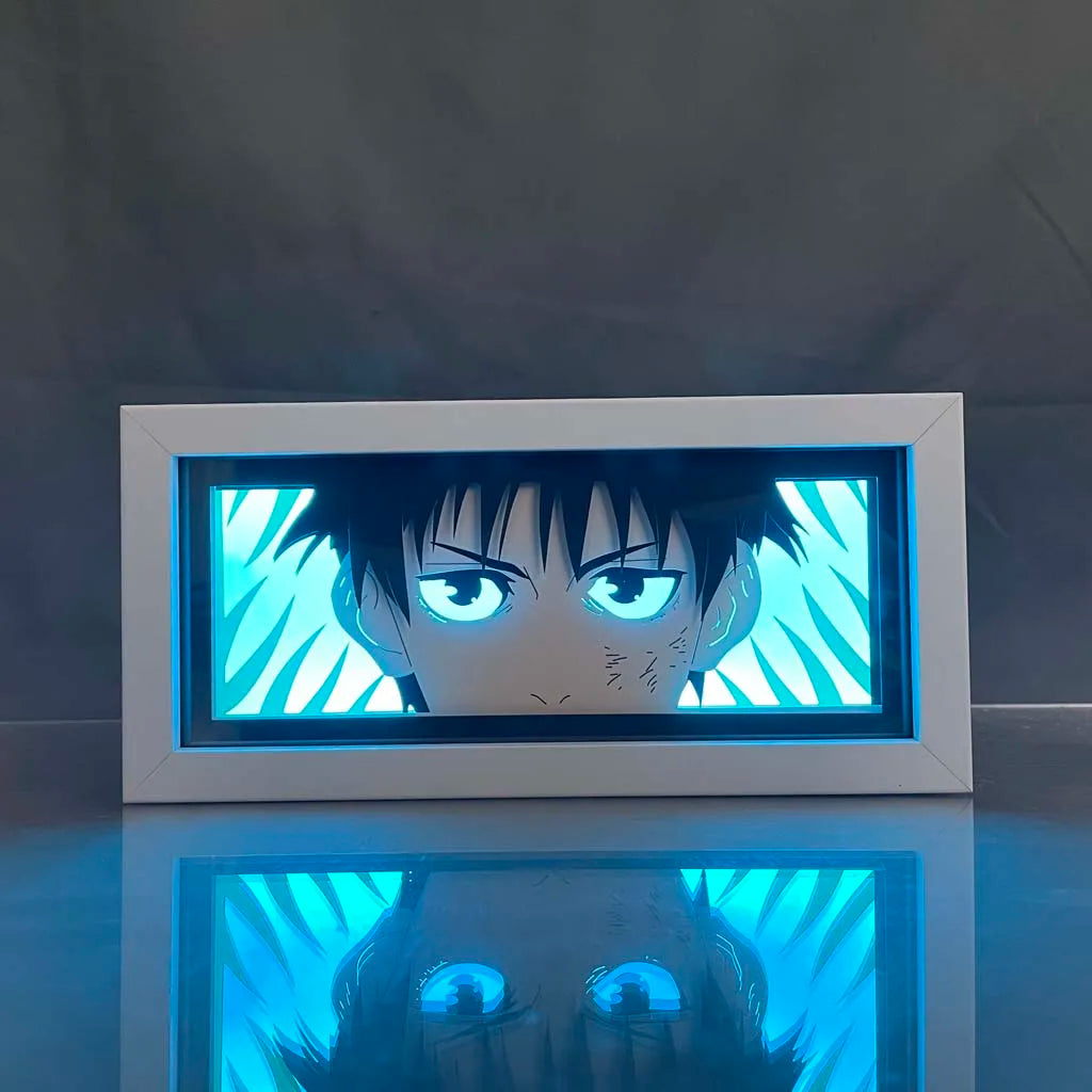 Jujutsu Kaisen - Yuta Okkotsu Light Box 3D con Luce Led