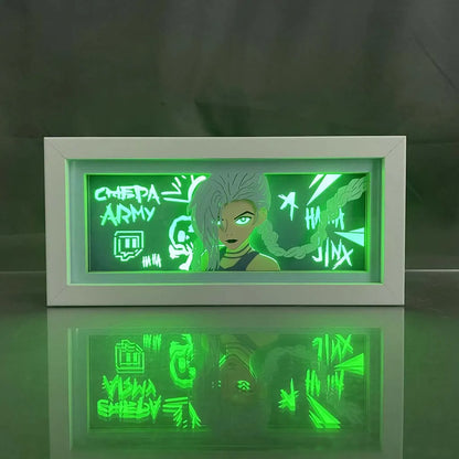 Arcane - Jinx Light Box 3D con Luce Led