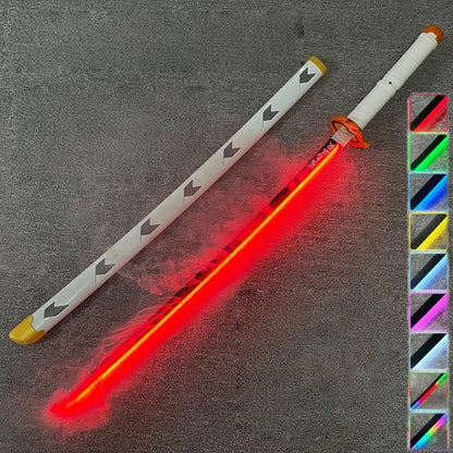 Demon Slayer / Kimetsu no Yaiba - Katana Nichirin con LED e Vapore