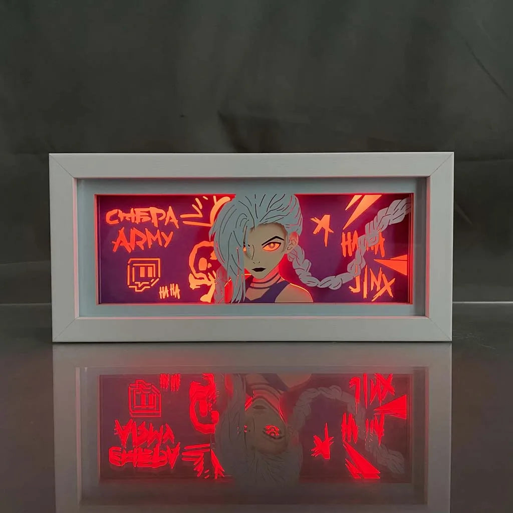 Arcane - Jinx Light Box 3D con Luce Led