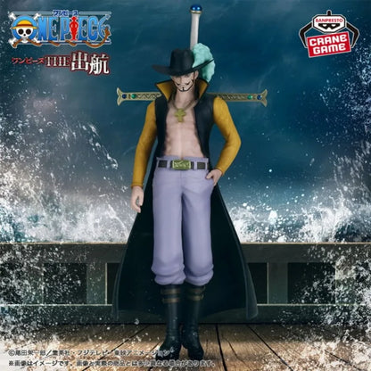 One Piece - Dracule Mihawk Action Figure Bandai Banpresto The Shukko