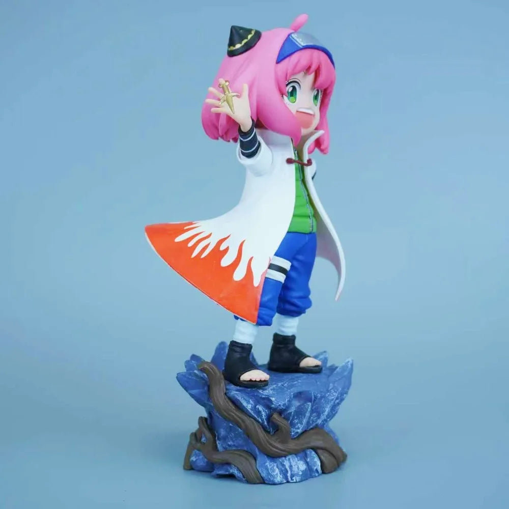 Spy x Family X Naruto Shippuden - Anya Namikaze Minato Cosplay Action Figure