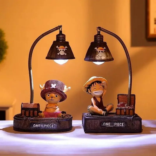 One Piece - Lampade con Luce Led di Luffy e Chopper