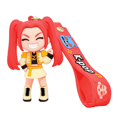 KPop Demon Hunters - Portachiavi in Silicone