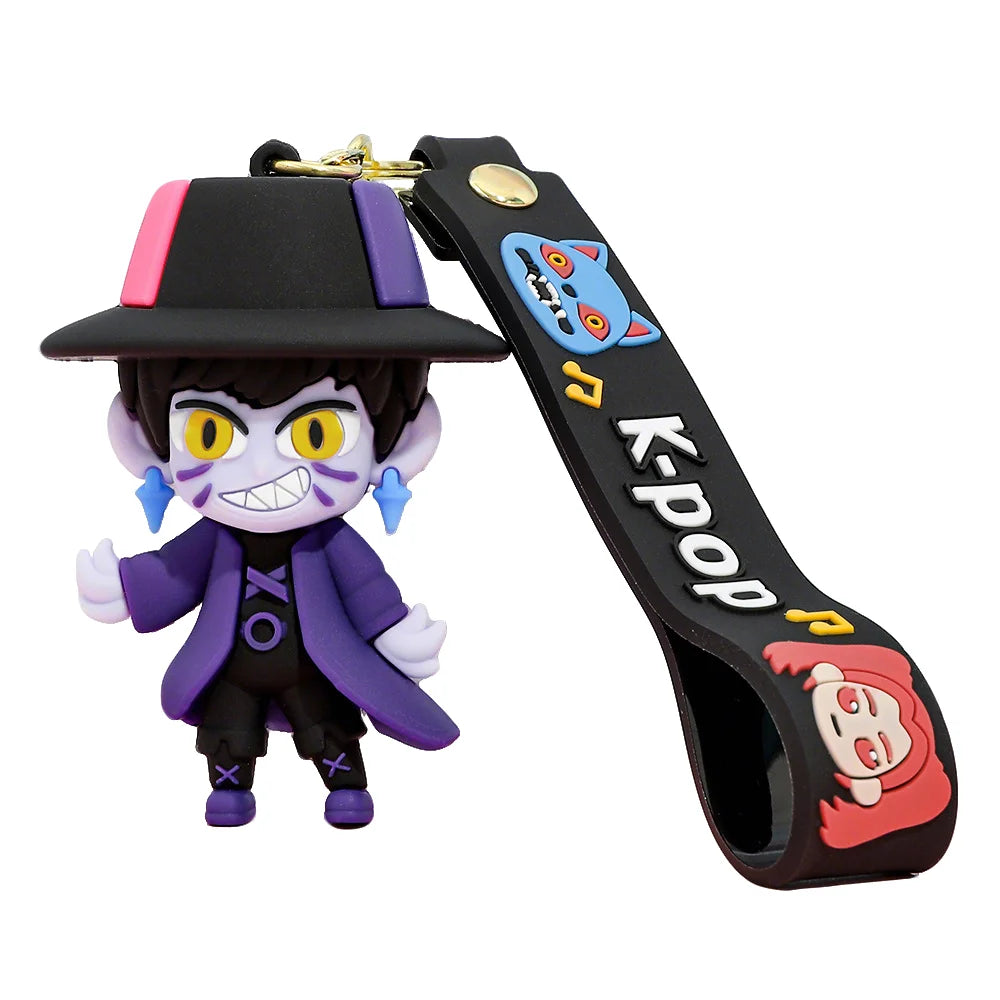 KPop Demon Hunters - Portachiavi in Silicone