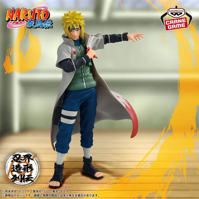 Naruto Shippuden - Minato Namikaze Action Figure Bandai Banpresto Ninkai Zoukei Retsuden