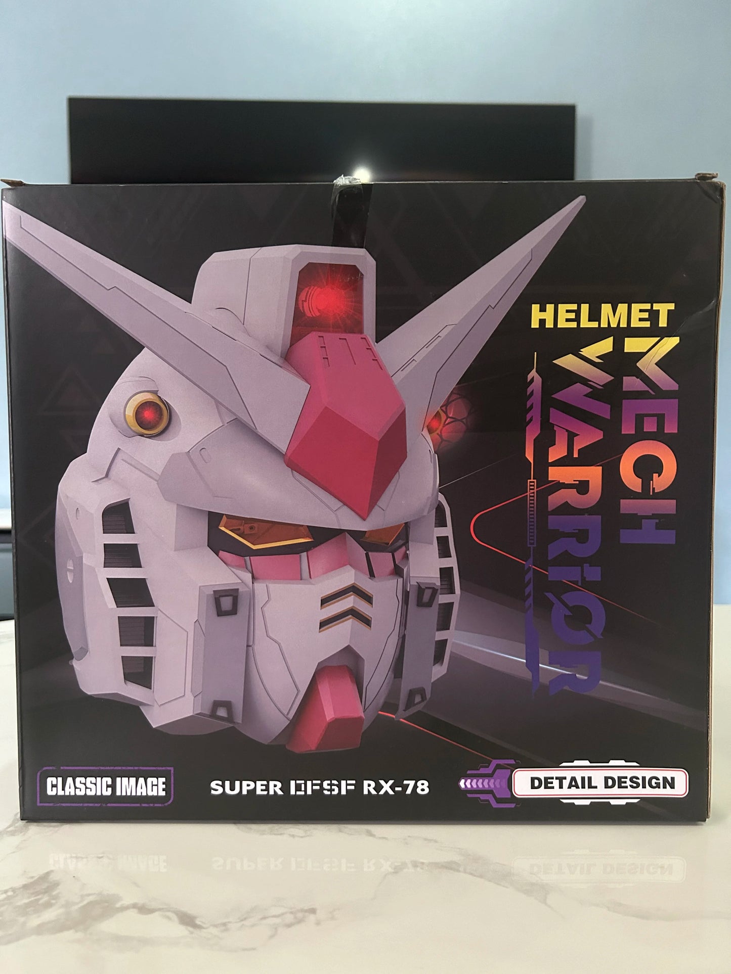 Gundam - Gunpla Rx-78 Wearable Helmet with Led