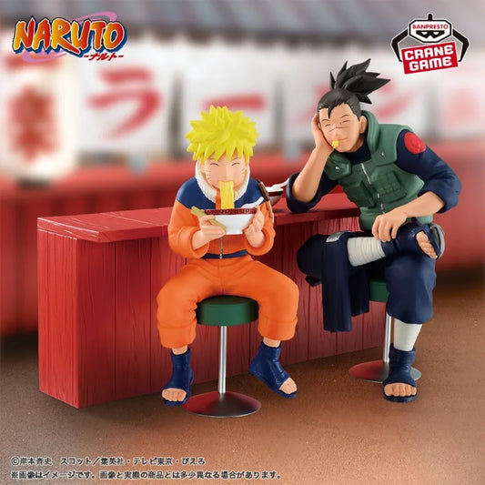 Naruto First Series - Uzumaki Naruto and Umino Iruka Action Figure Bandai Banpresto