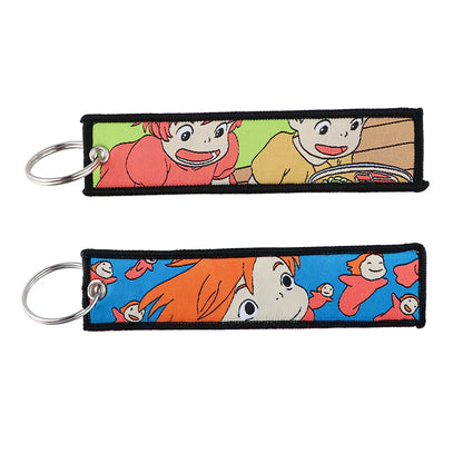 Studio Ghibli - Anime Film Fabric Keychain