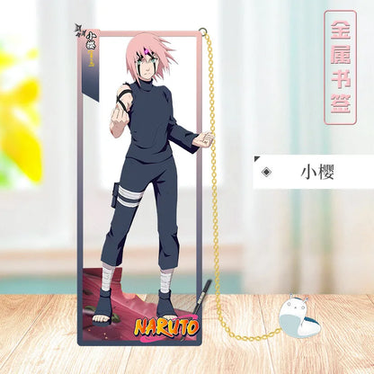 Naruto Shippuden - Metal Bookmarks