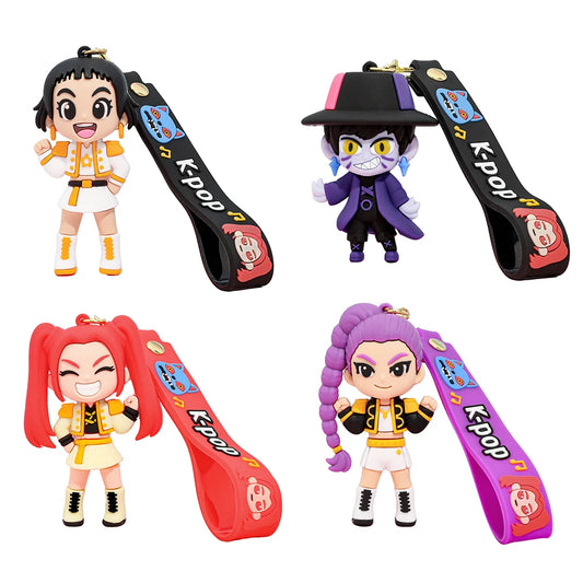 KPop Demon Hunters - Portachiavi in Silicone