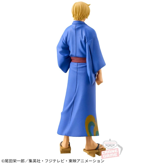 One Piece - Luffy Sanji e Zoro Action Figure Bandai Banpresto DXF