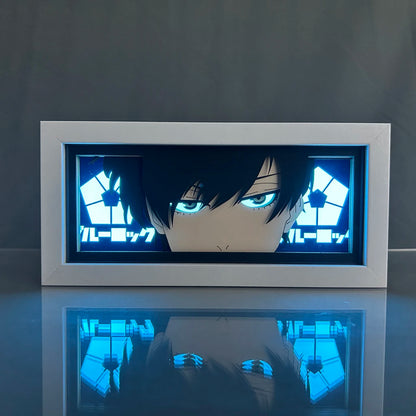 Blue Lock - Light Box 3D con Luce Led