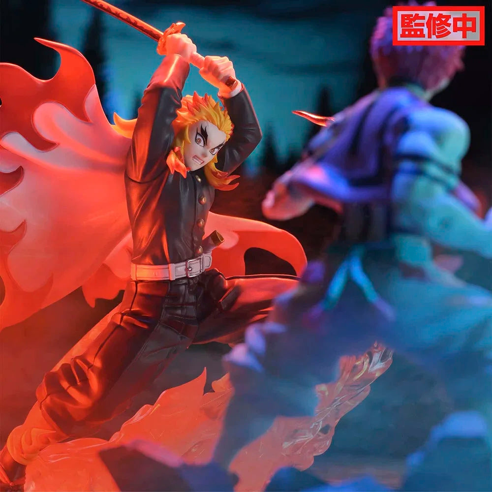 Demon Slayer: Kimetsu no Yaiba - Rengoku Kyojurou e Akaza Action Figure Sega Xross Link