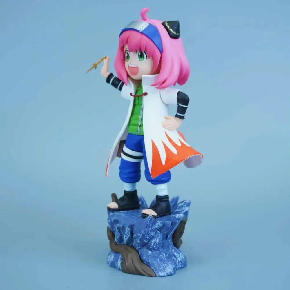 Spy x Family X Naruto Shippuden - Anya Namikaze Minato Cosplay Action Figure