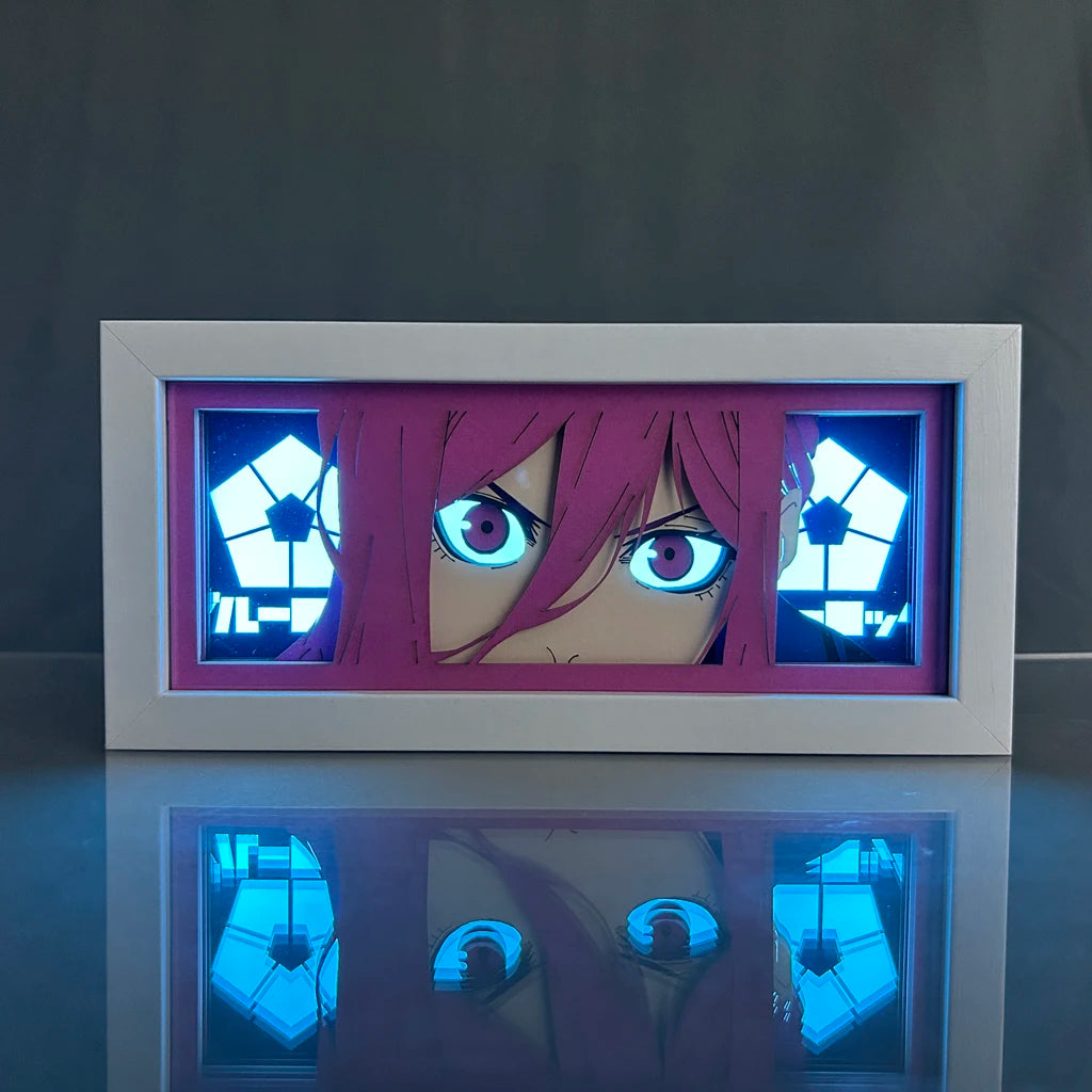 Blue Lock - Light Box 3D con Luce Led